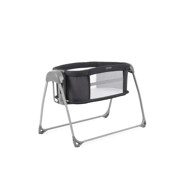 Oyster Swinging Crib- Carbonite