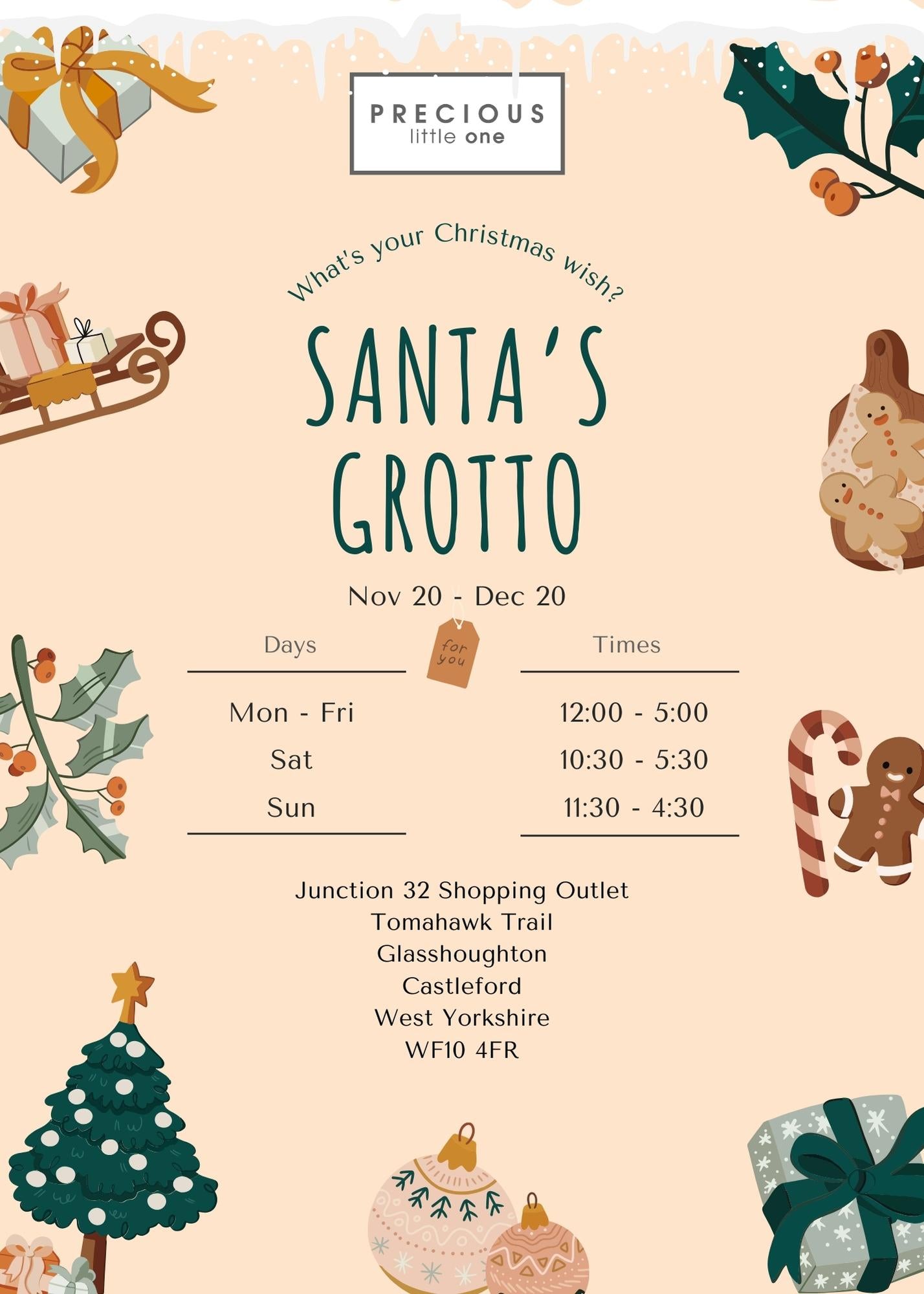 Santas Grotto Tickets