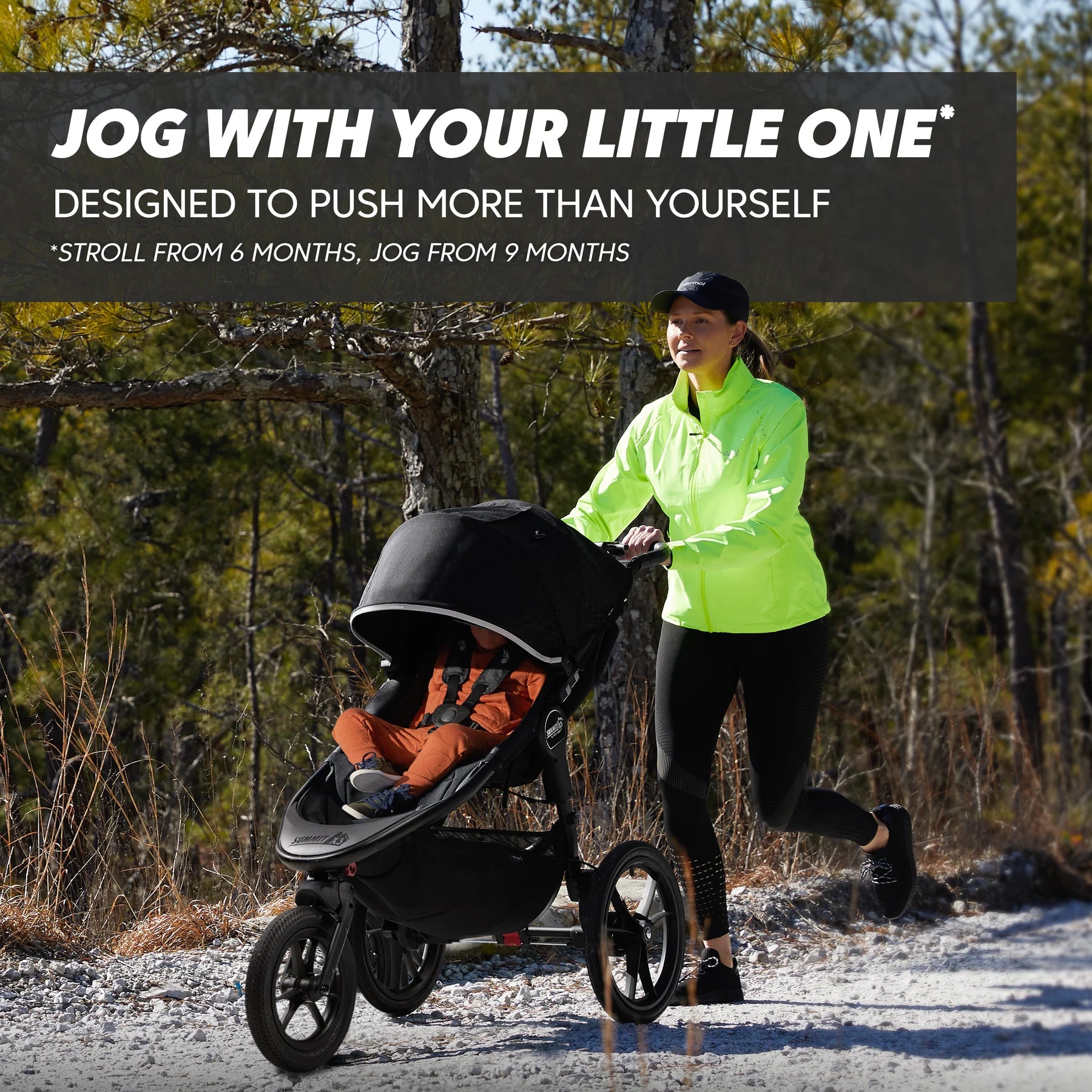 Baby Jogger Summit X3 - Midnight Black