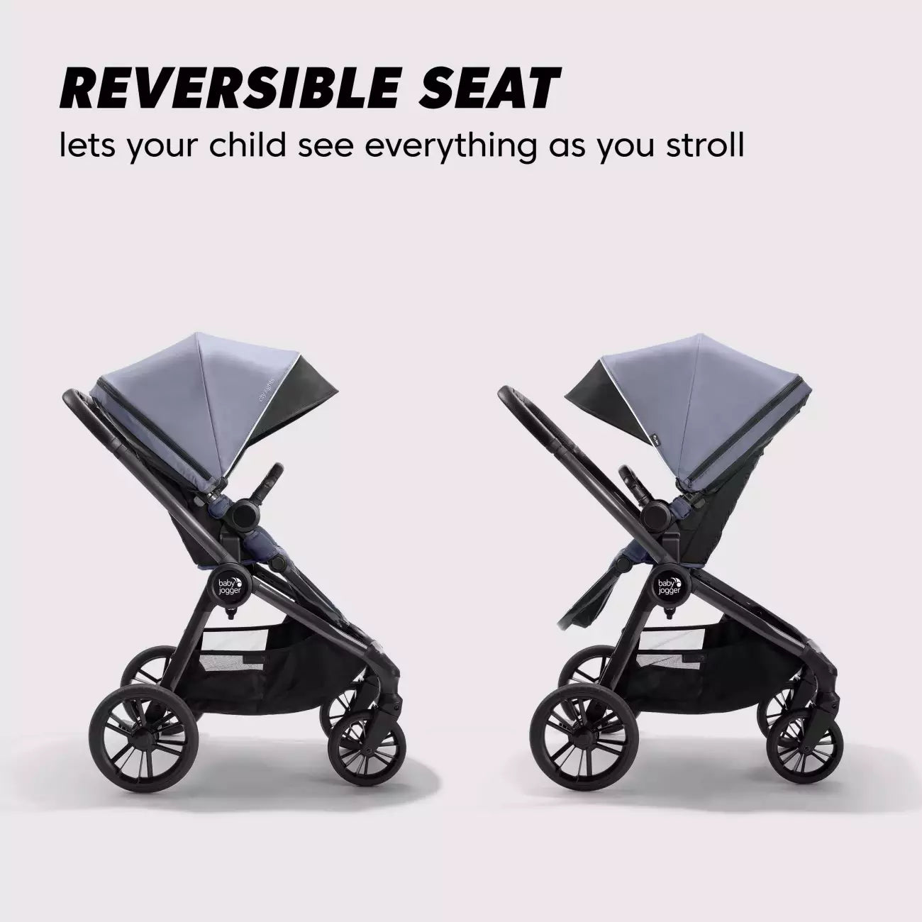 Baby Jogger City Sights Bundle - Commuter (stroller + carrycot + weather shield + b.bar)