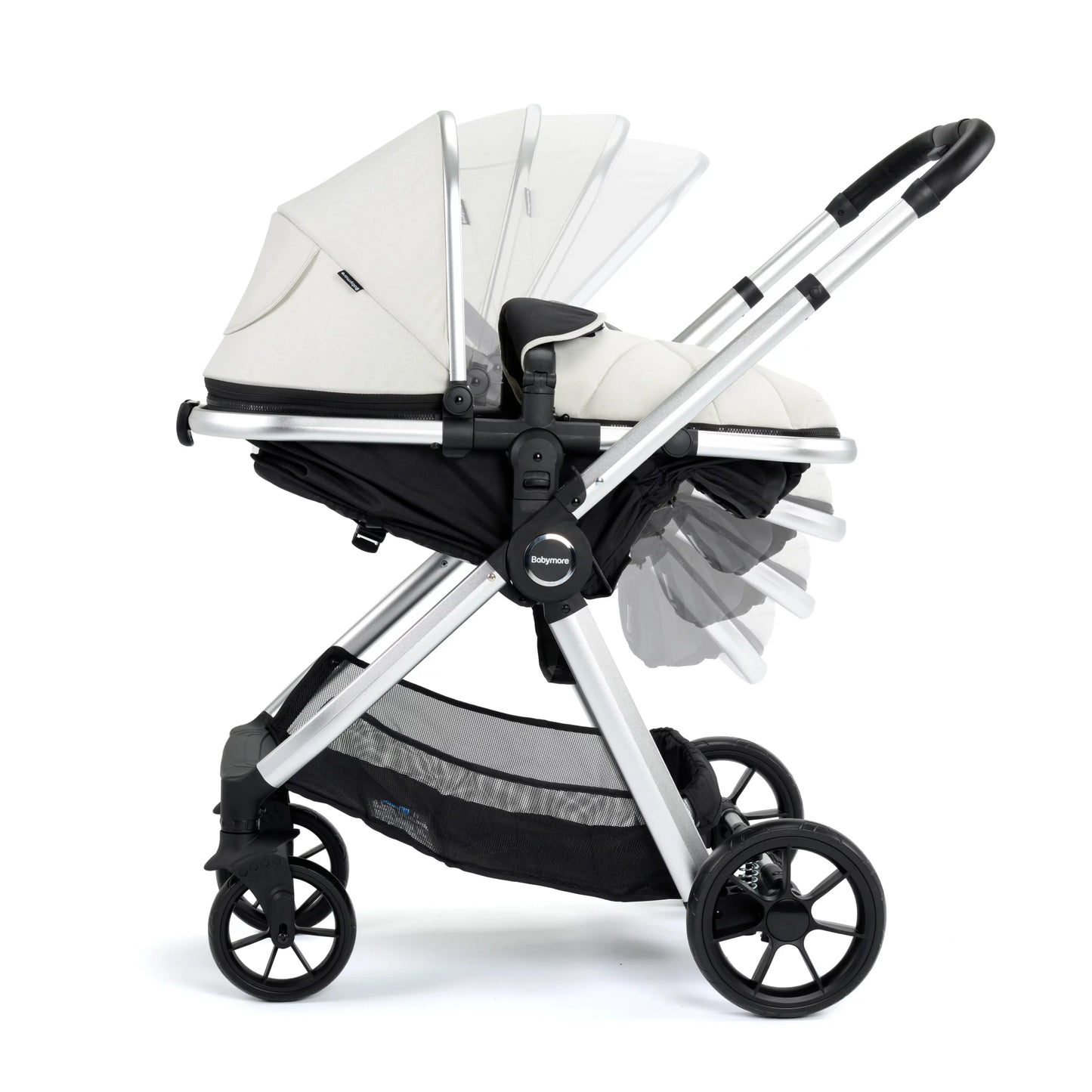 Mimi Travel System Coco with Base - Silver