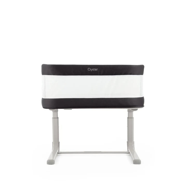 Oyster Wiggle Crib- Carbonite