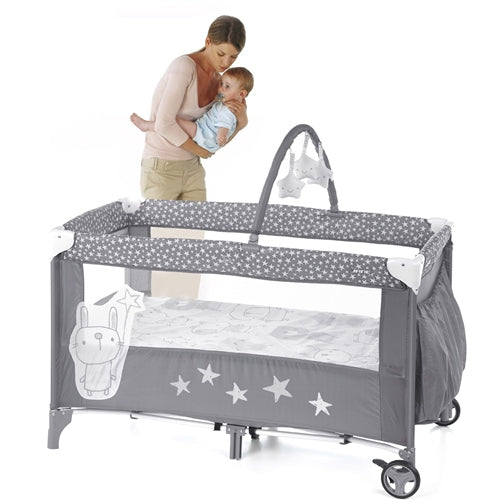 Jané Duo Level Travel cot & Toys