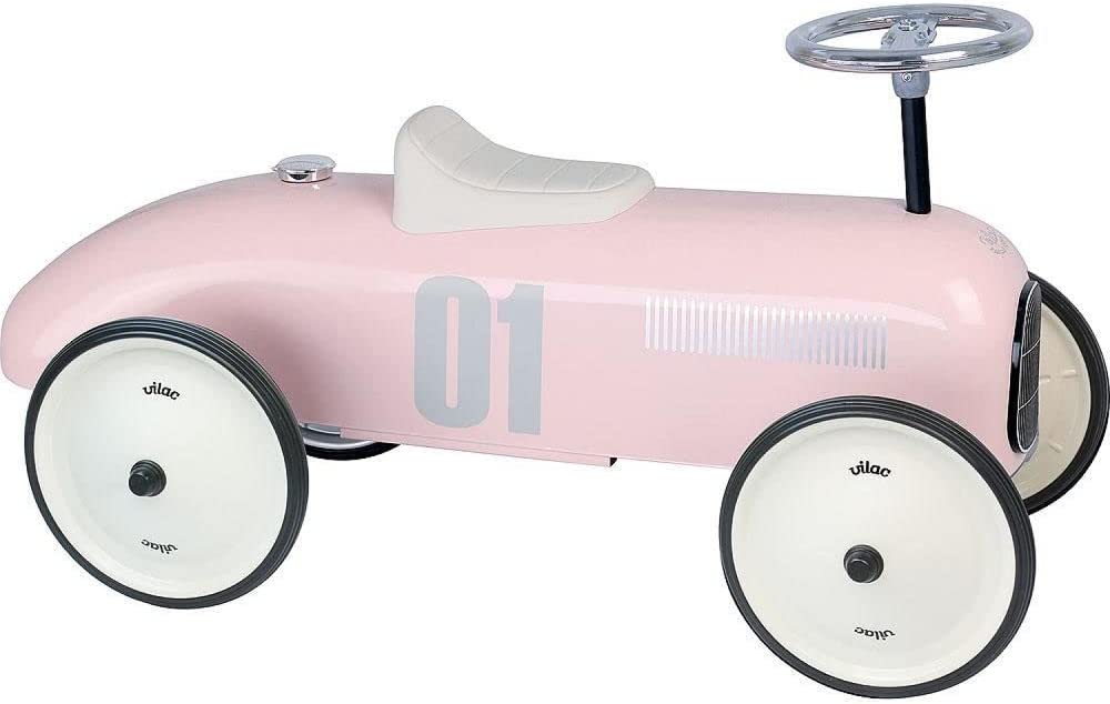 Vilac - Pink metal car
