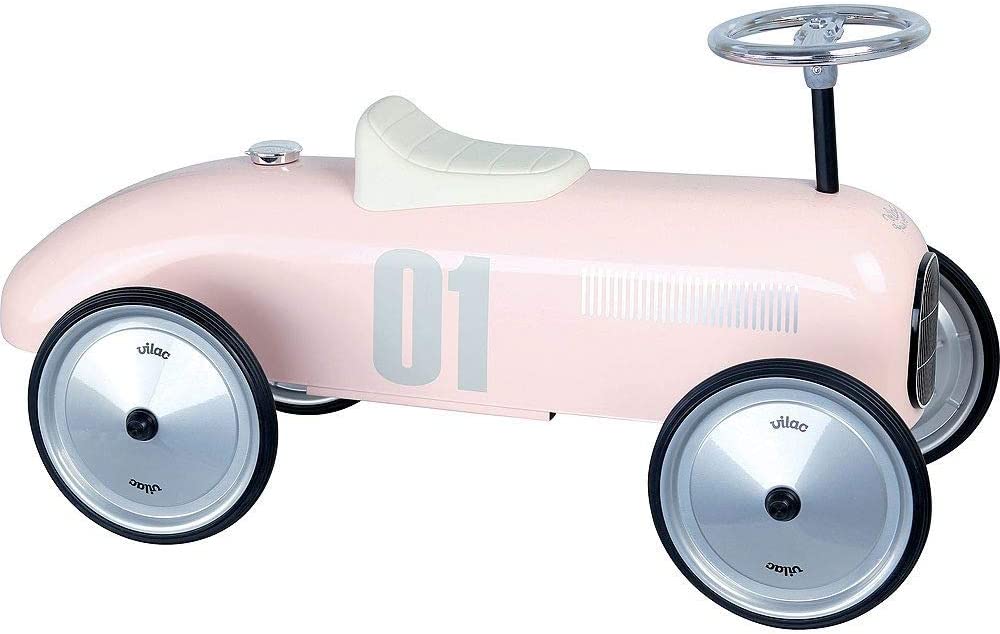 Vilac - Pink metal car