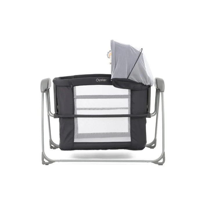 Oyster Swinging Crib- Carbonite