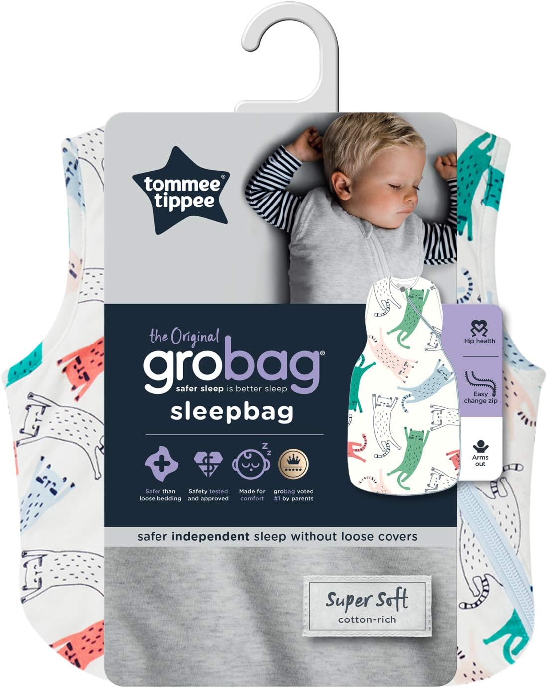 tommee tippee Gro Bag Sleep Bag 6-18m 1.0 tog Tog Pet Story