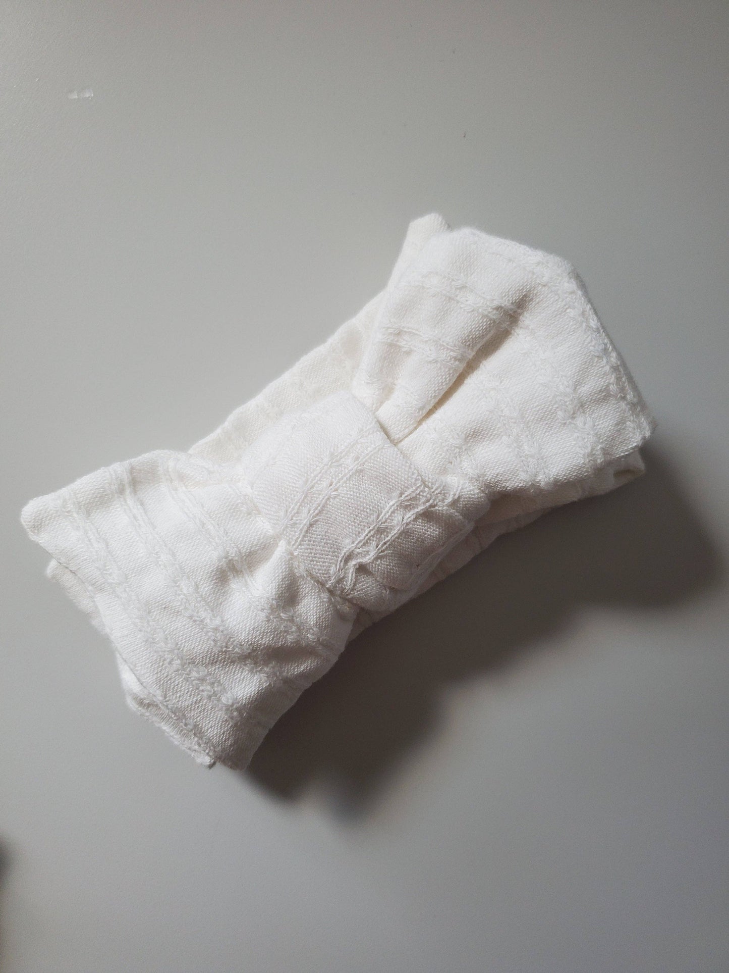 Oversized Hairband Beige