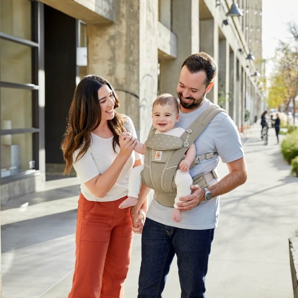 Ergo Baby Omni Breeze Baby Carrier- Olive Diamond