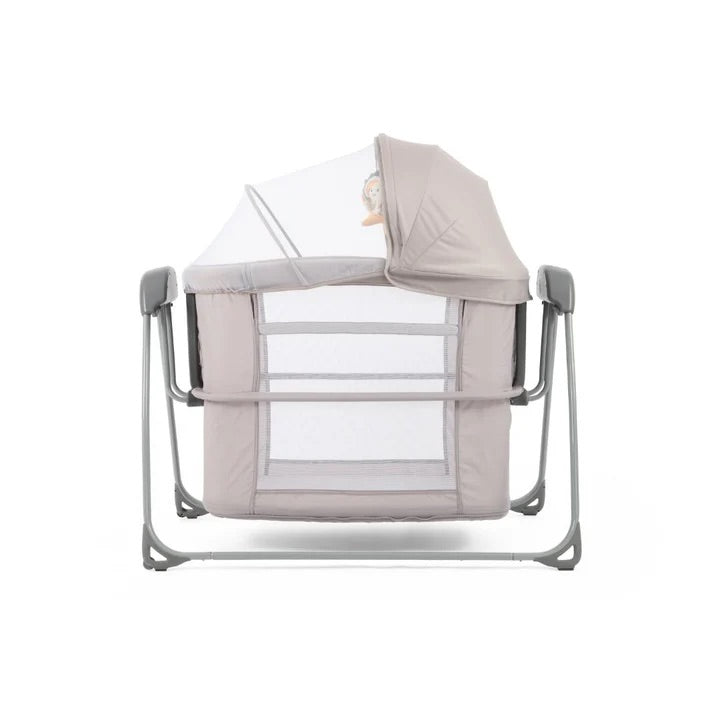 Oyster Swinging Crib- Stone