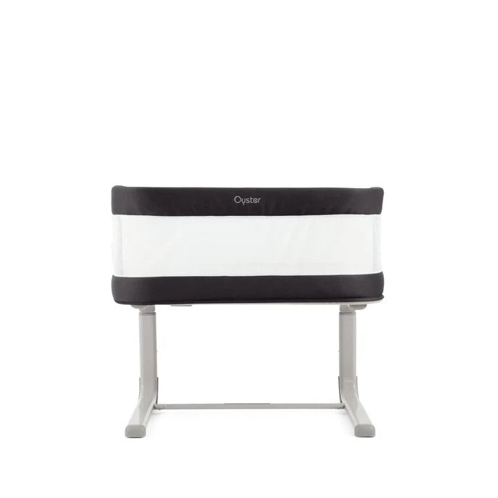 Oyster Wiggle Crib- Carbonite