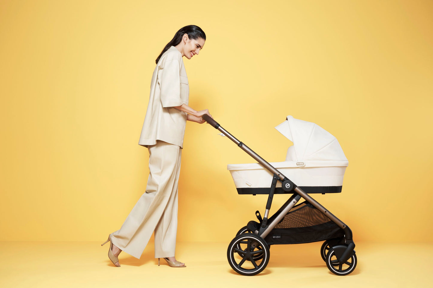 Cybex GAZELLE S Carrycot Moon Black