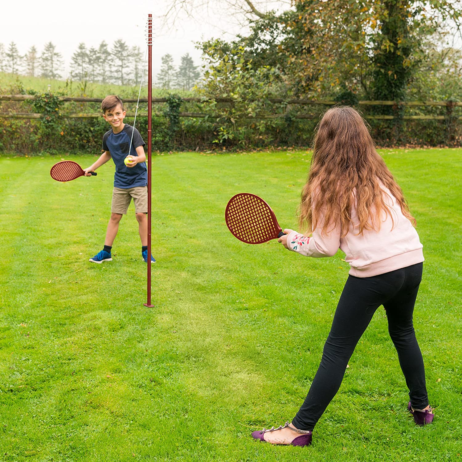 Classic Swing Tennis Set with Rackets | Garden Games