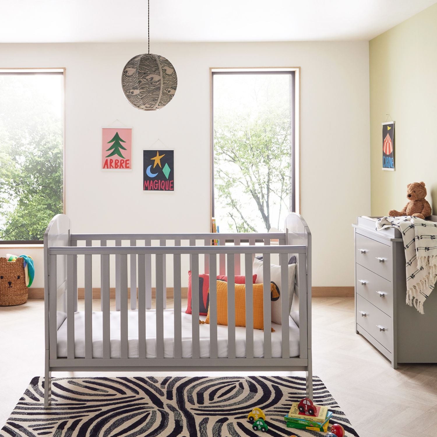 Aston 2 Piece Room Set Grey
