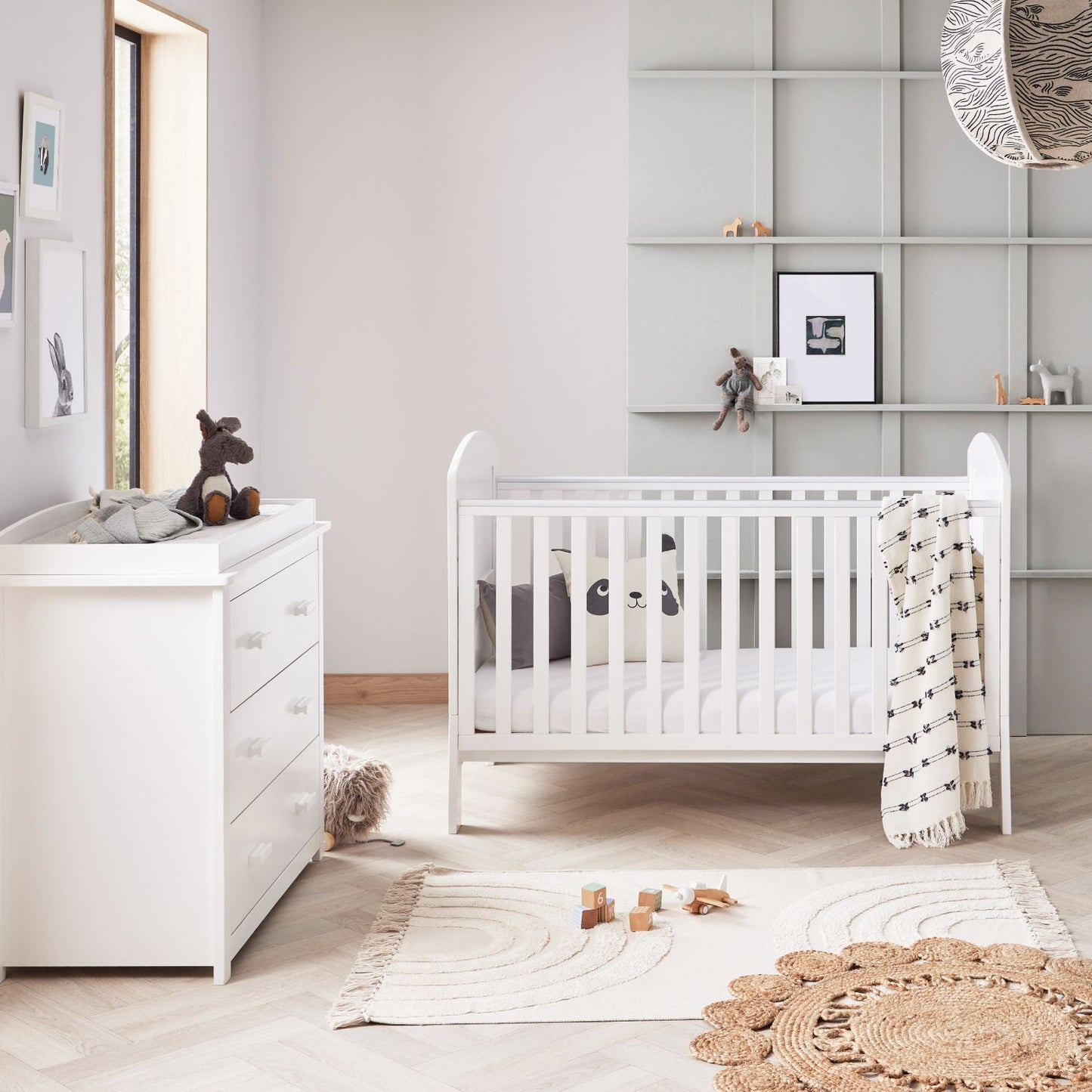 Aston 2 Piece Room Set White