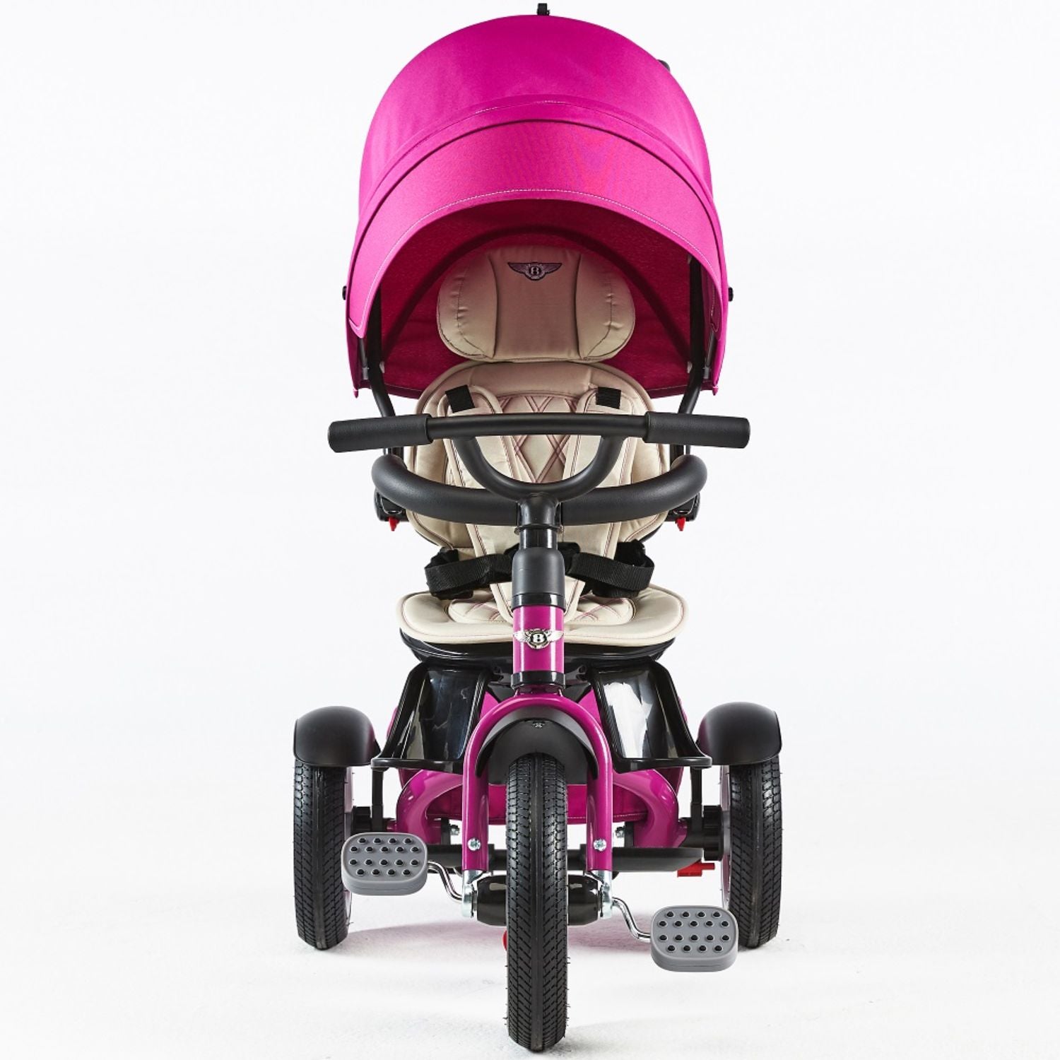 Fuchsia Pink Bentley 6 IN 1 Stroller Trike