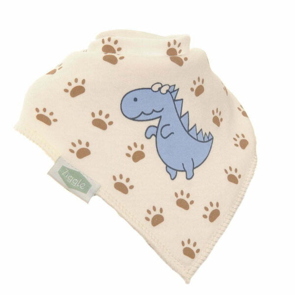 Ziggle Dino and Stars Bib Set