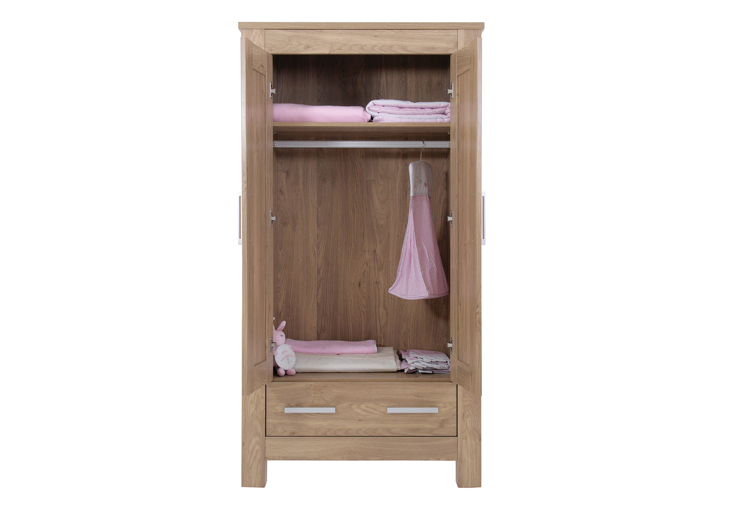 BabyStyle Bordeaux Nursery Furniture Set (Oak) - 3 Piece