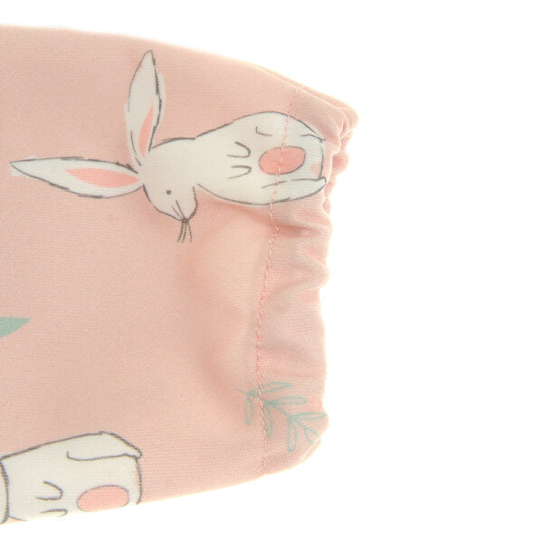 Ziggle Coverall Feeding Bib Bunnies