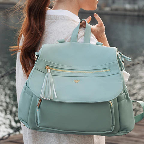 Bizzi Growin Vegan Leather Lilli Changing Bag - Mint