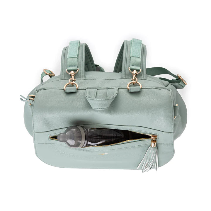 Bizzi Growin Vegan Leather Lilli Changing Bag - Mint
