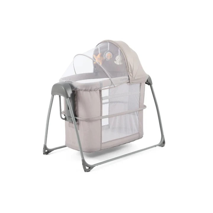 Oyster Swinging Crib- Stone