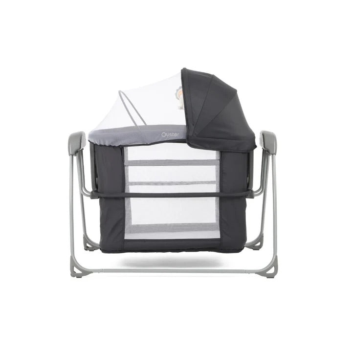 Oyster Swinging Crib- Carbonite