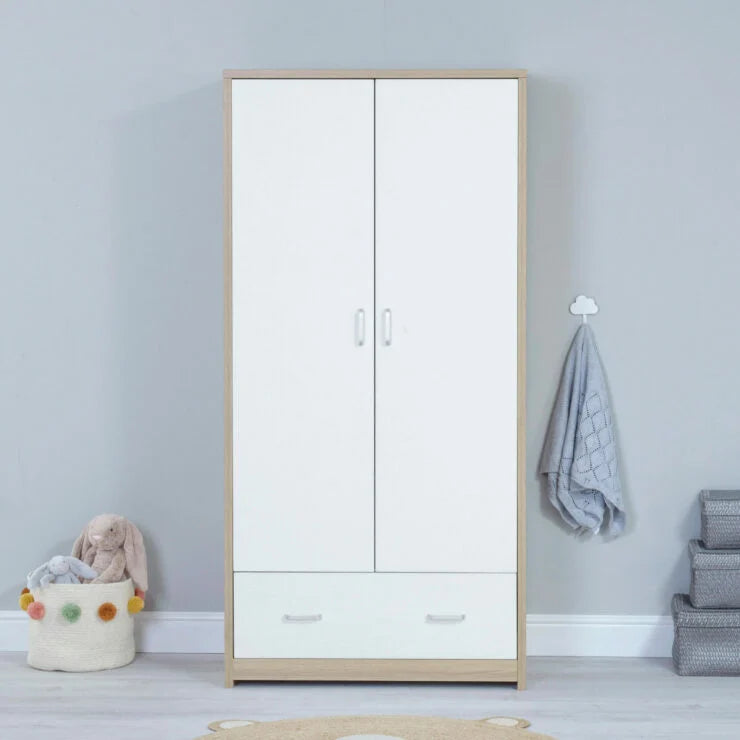 Luno 3 Piece Room Set - Oak White