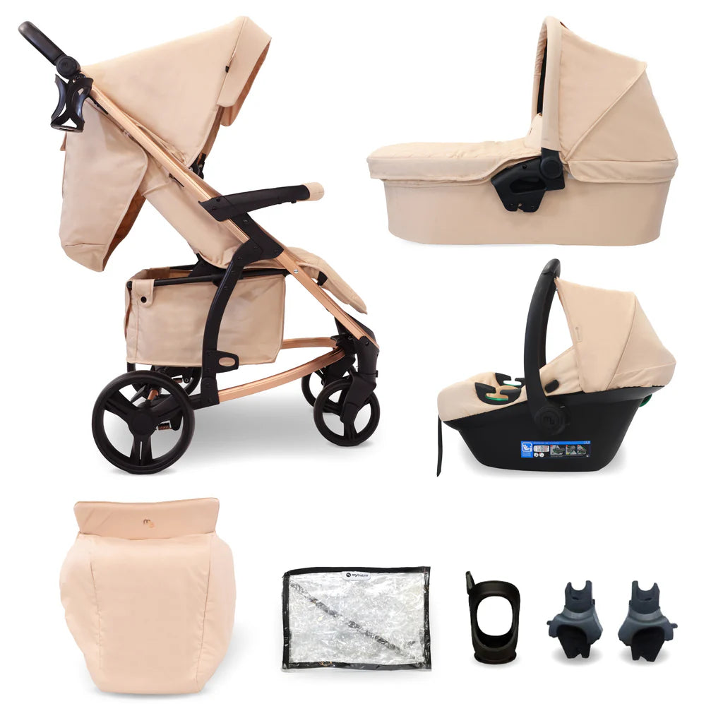 Infant Stroller For Month Old Baby MB200i 3-in-1 Travel System