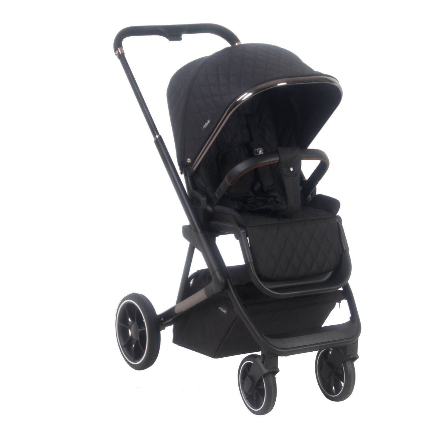 MB500i Billie Faiers Midnight Gunmetal iSize Travel System