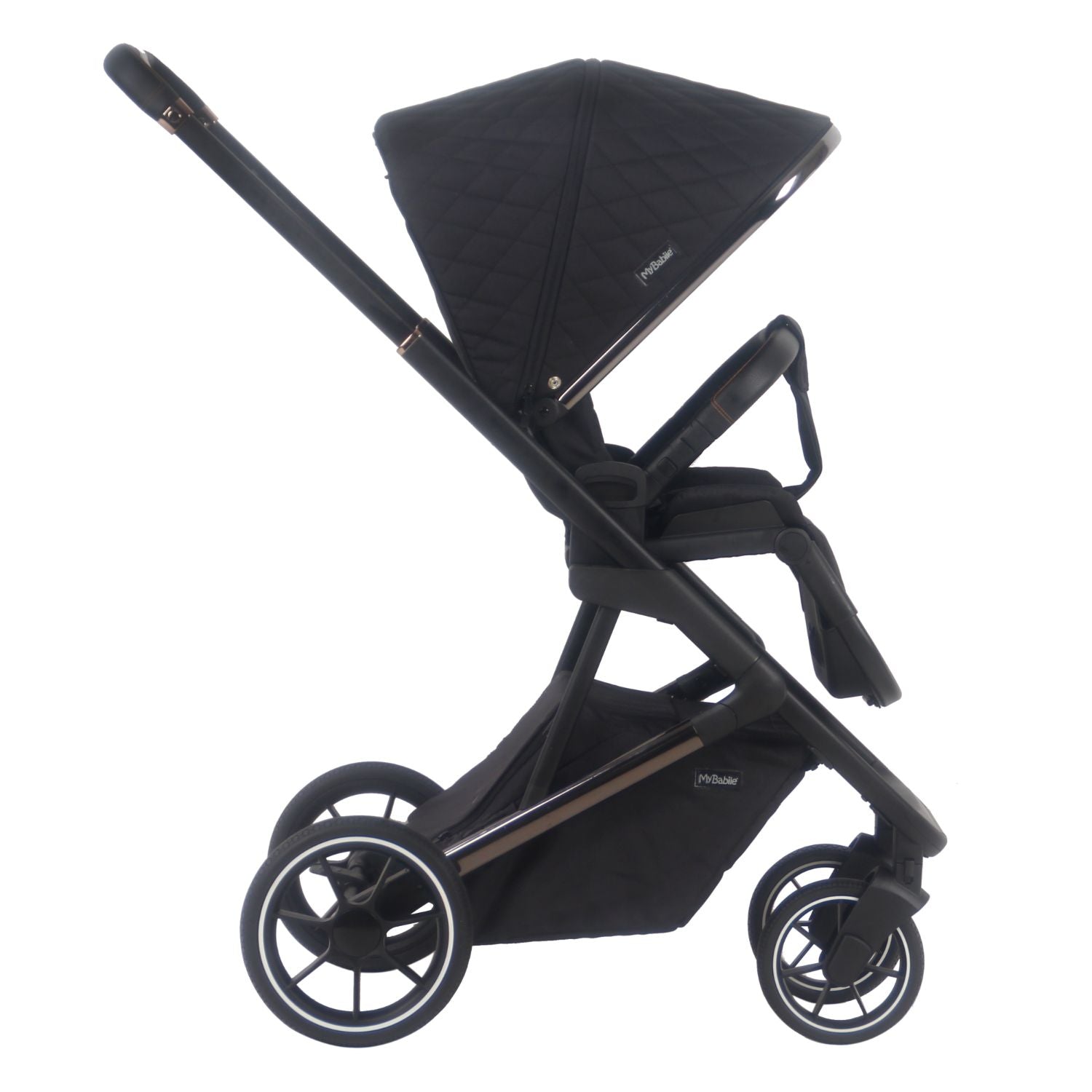 MB500i Billie Faiers Midnight Gunmetal iSize Travel System