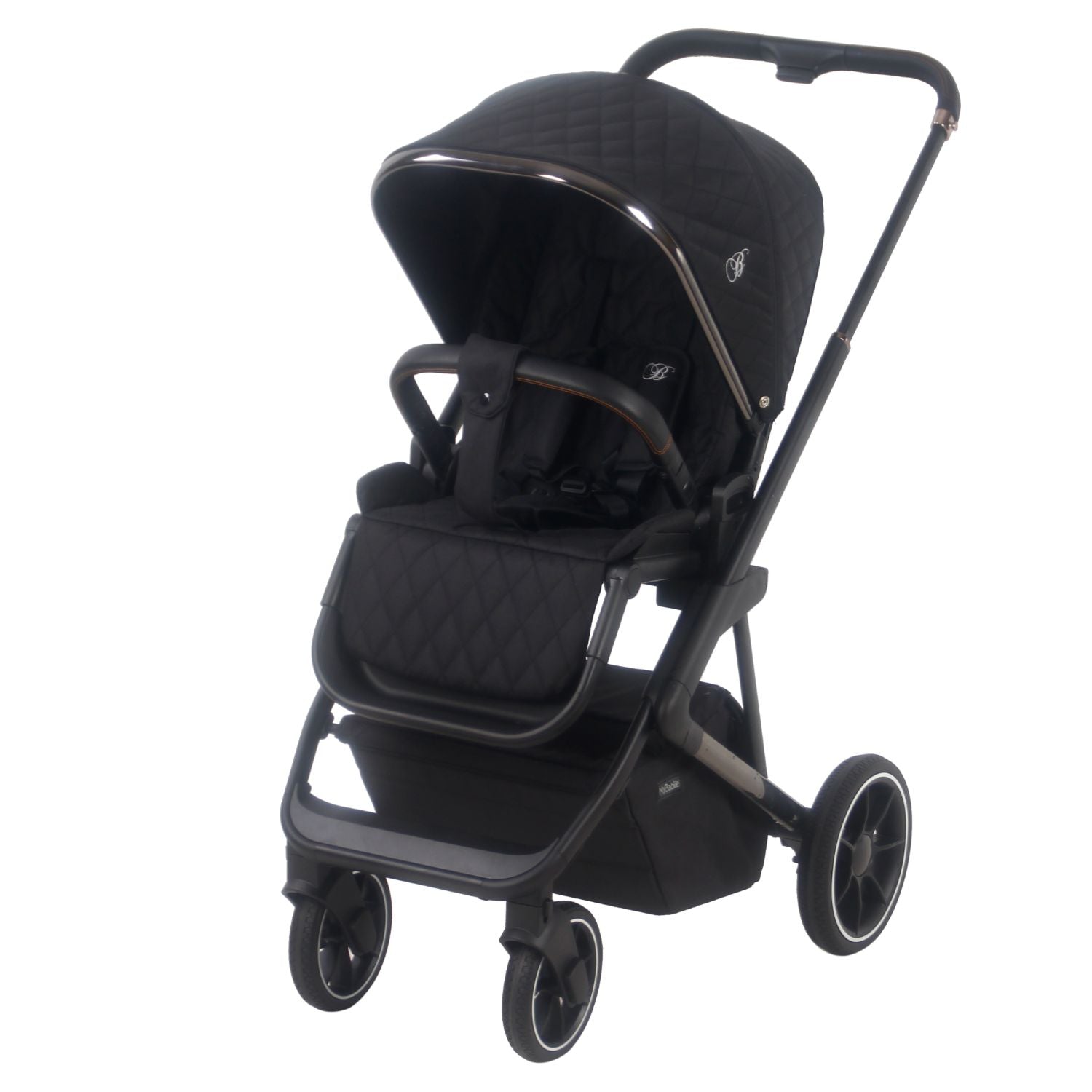 MB500i Billie Faiers Midnight Gunmetal iSize Travel System
