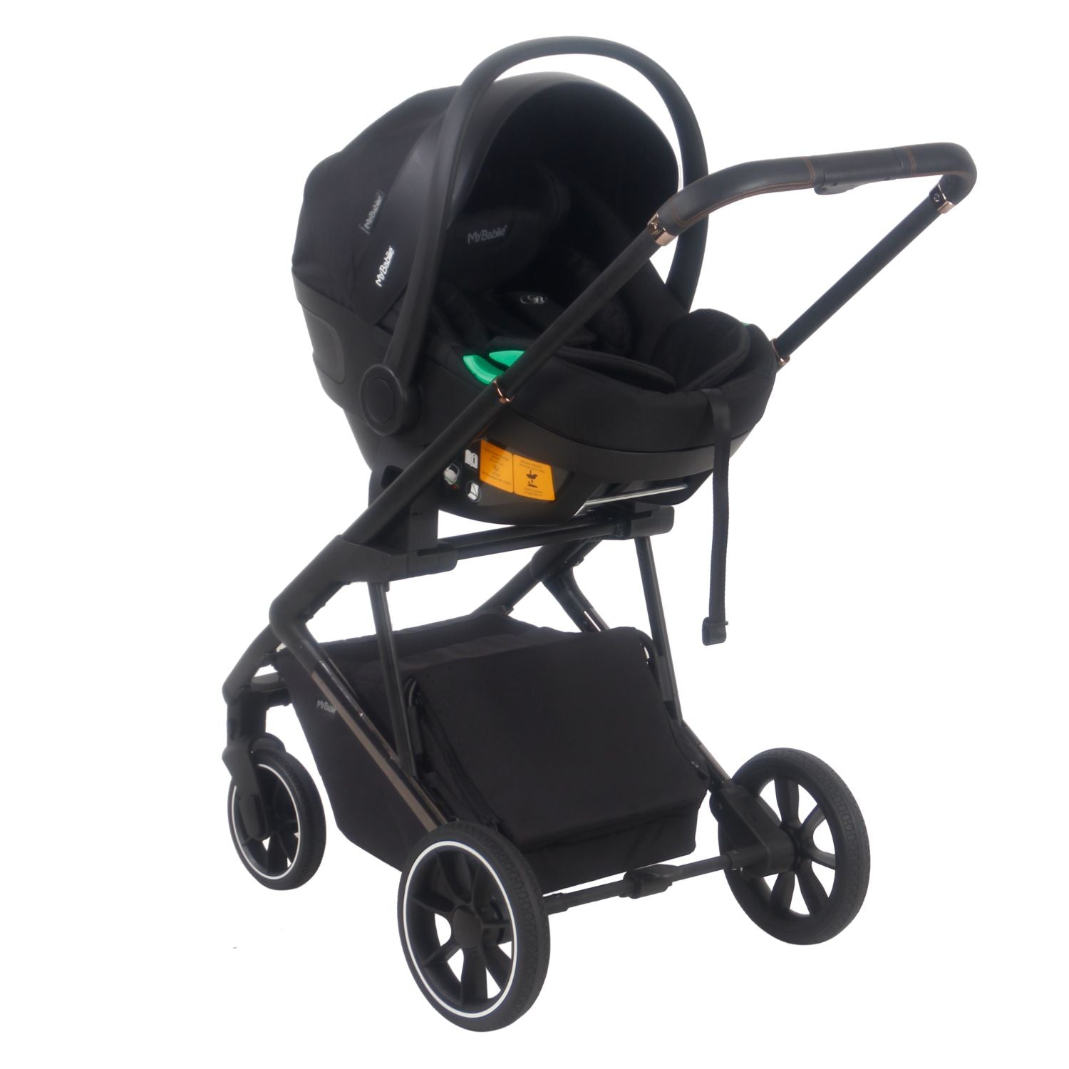 MB500i Billie Faiers Midnight Gunmetal iSize Travel System