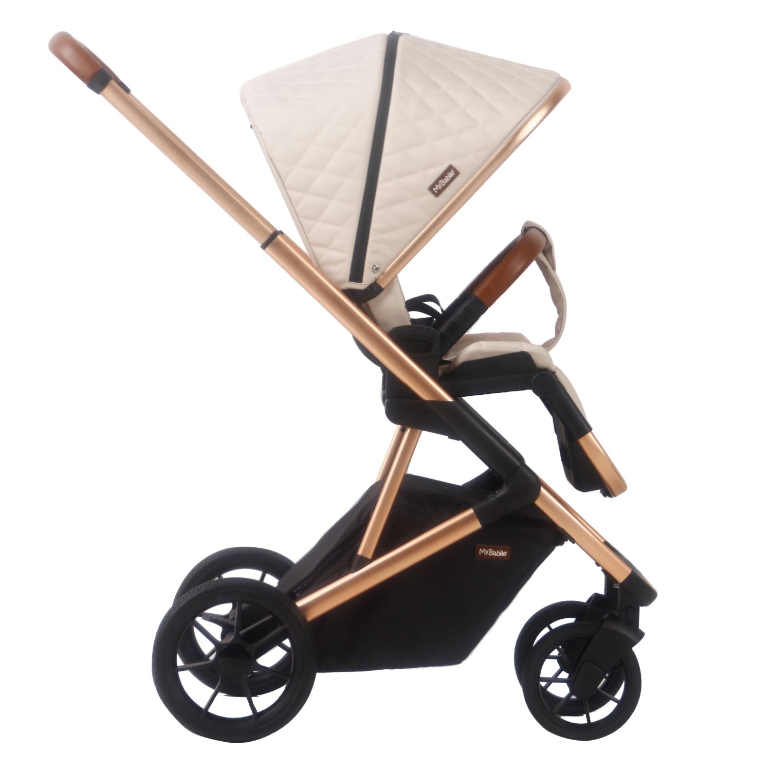 MB500i Dani Dyer Rose Gold Stone iSize Travel System