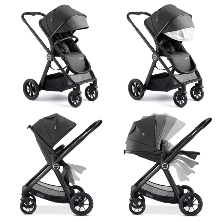 Memore V2 Travel System 13 Piece Coco with Base - Black