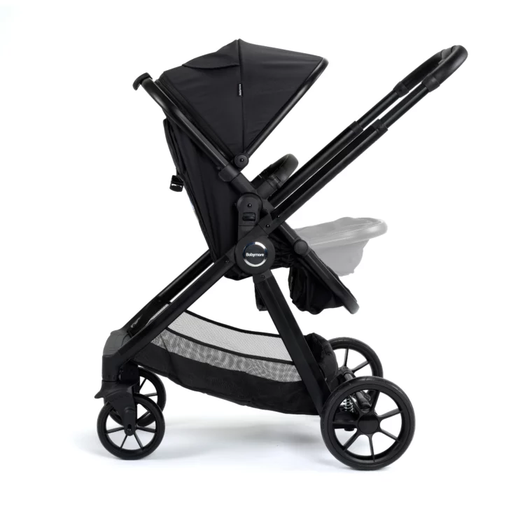 Mimi Travel System Pecan i-Size Car Seat with ISOFIX - Black