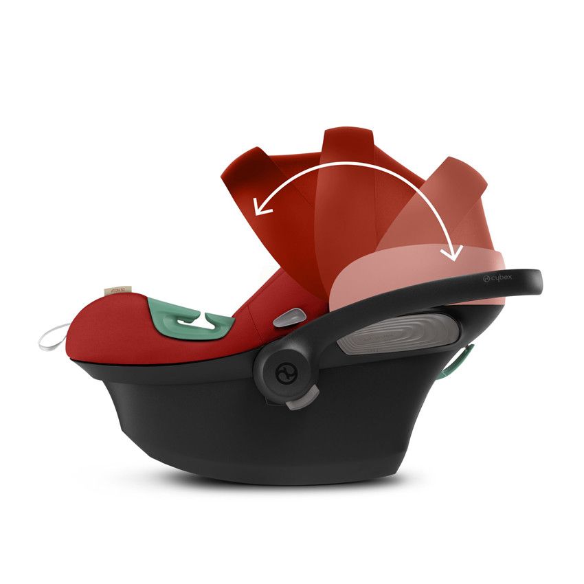 Cybex ATON S2 I-SIZE Hibiscus Red