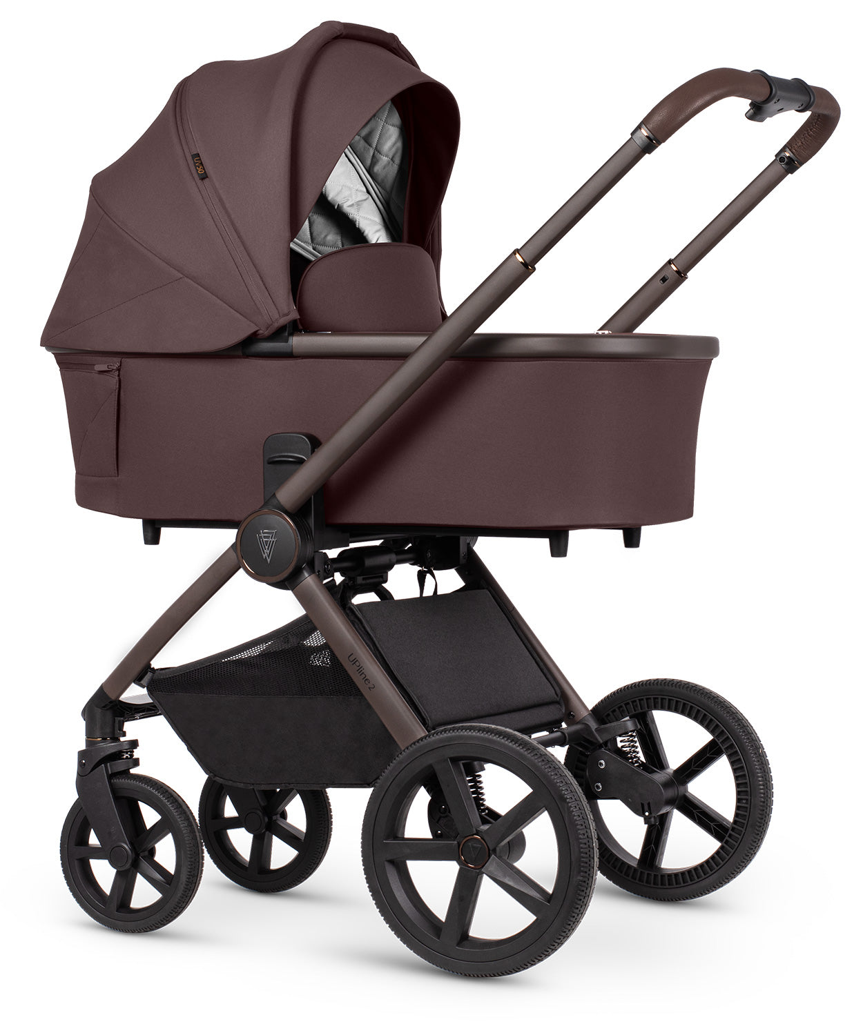 Venicci Upline 2 3 In 1 Plus Base- Special Edition Burgundy (Tiago Beige)