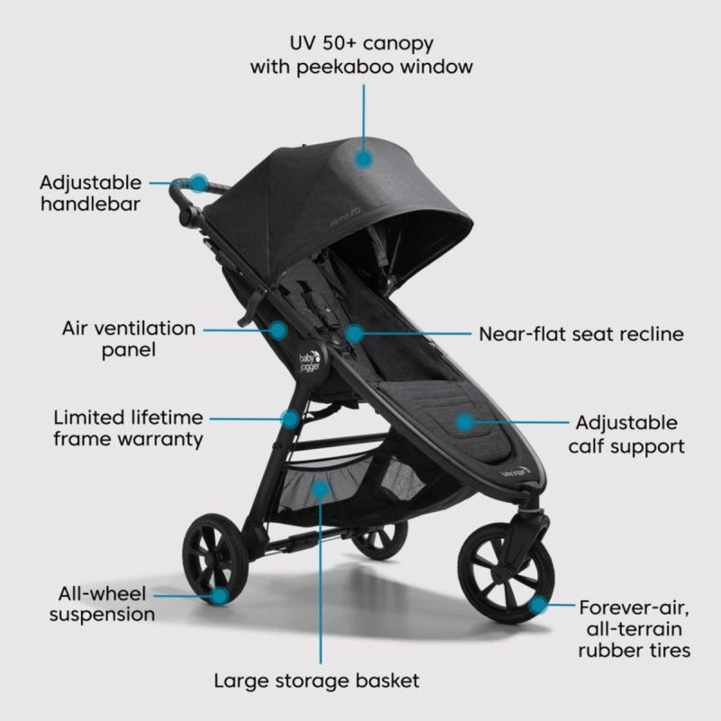 Baby Jogger City Mini GT2 - Opulent Black