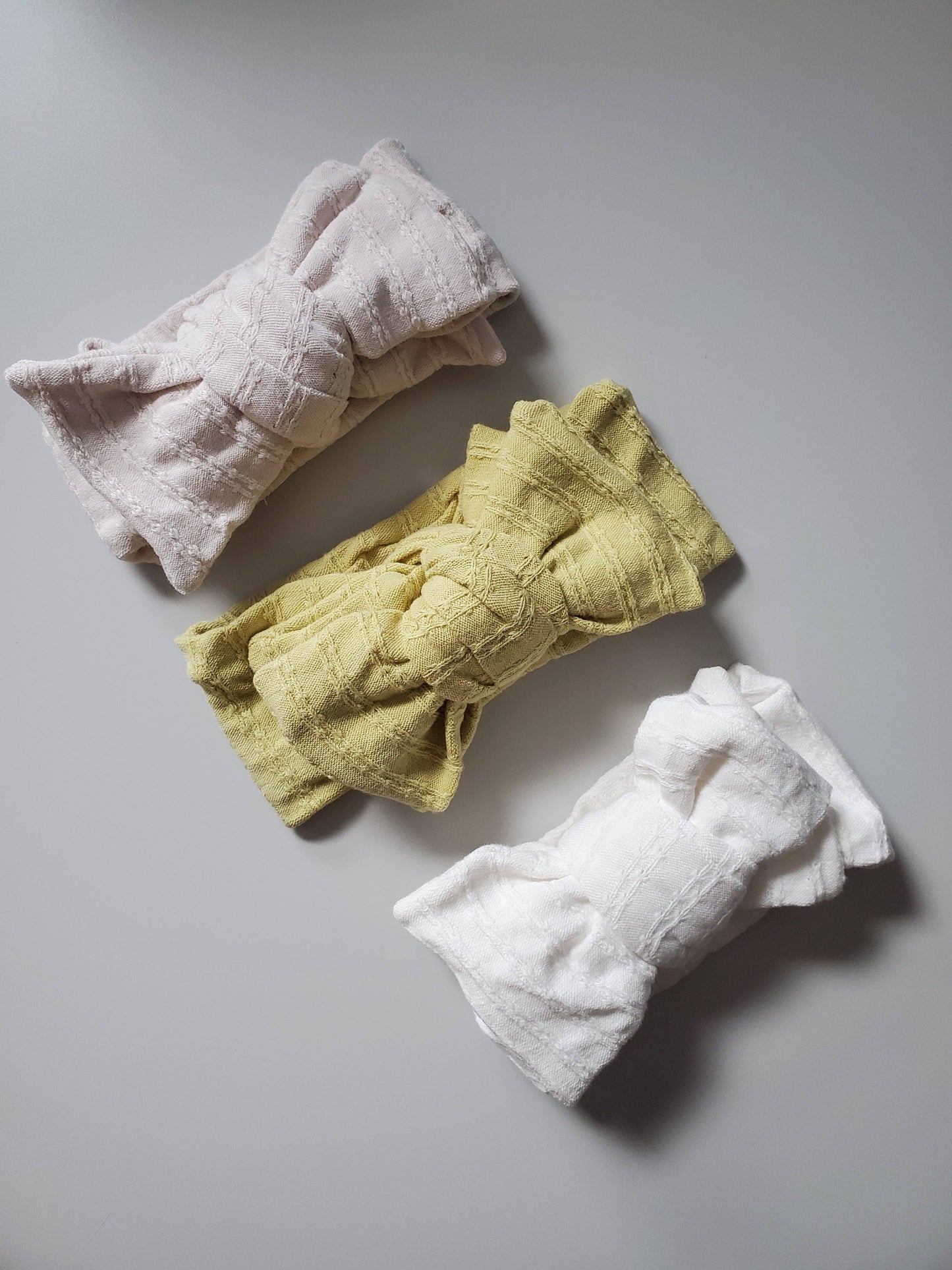 Oversized Hairband Beige