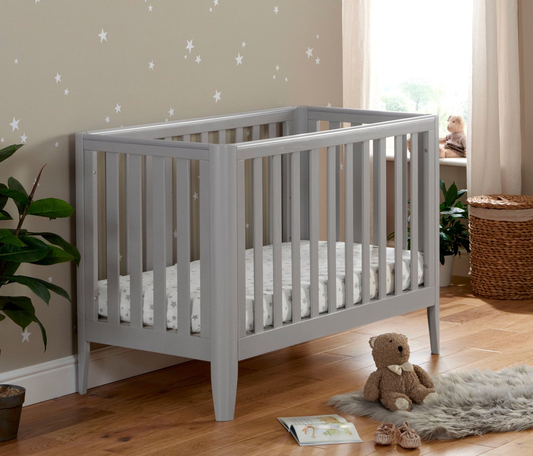 Iris Cot Bed Grey