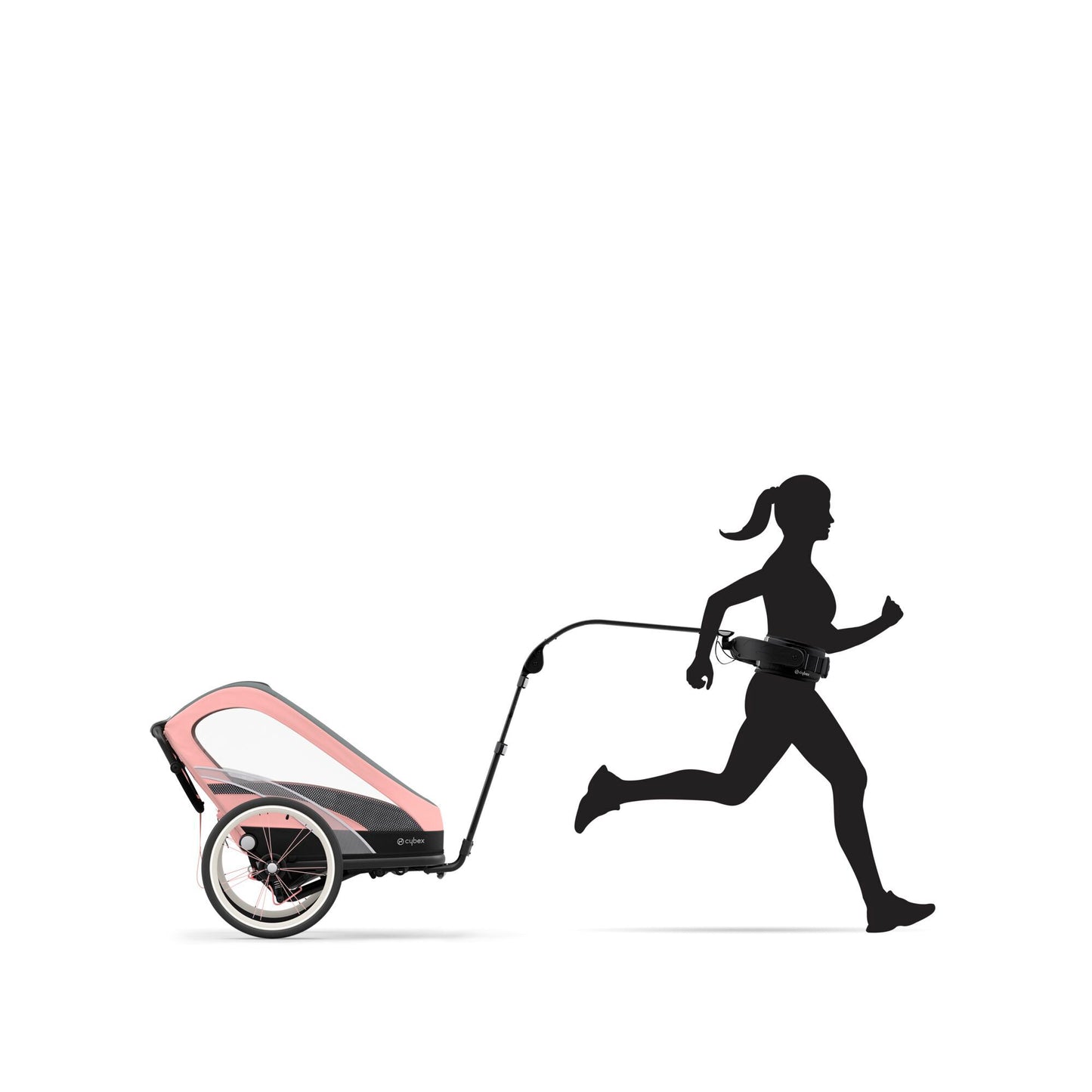Cybex ZENO Pull Running Kit Black