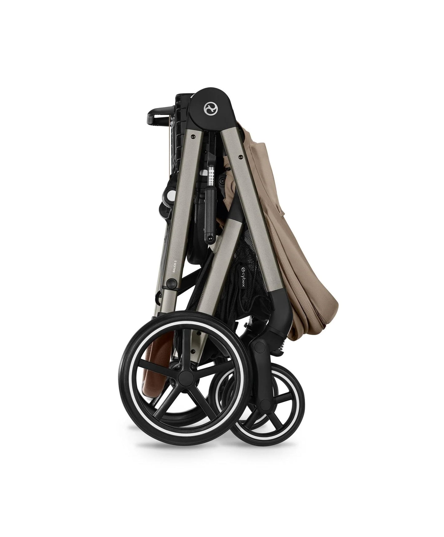 Cybex Balios Pushchair Bundle with Cybex Cloud G i-Size Rotating Baby Car Seat (7 Pieces) - Almond Beige