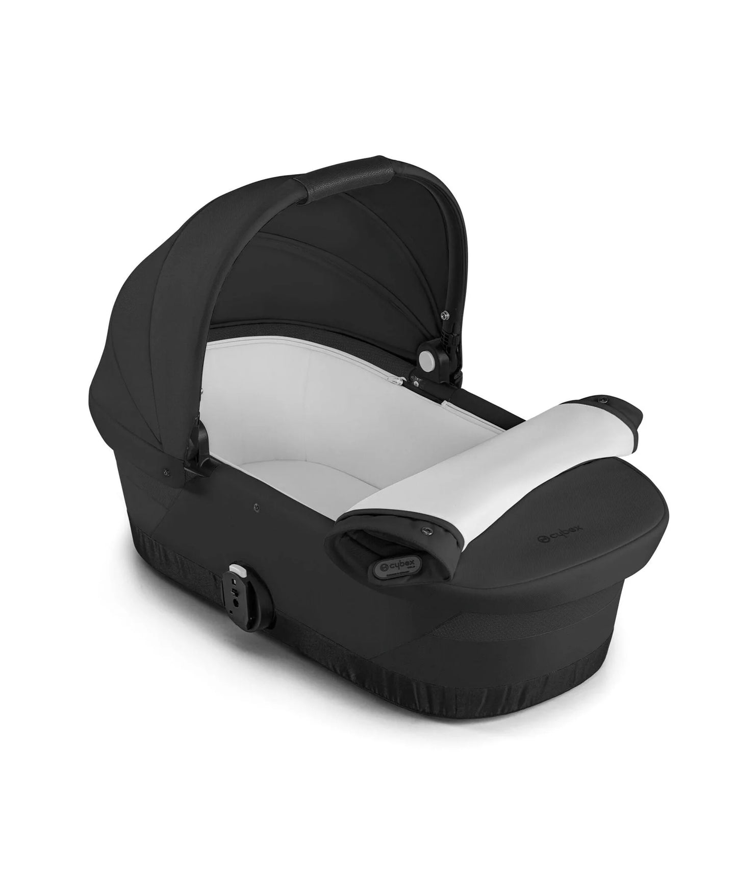 Cybex Balios Bundle with Cybex Cloud G i-Size Rotating Baby Car Seat & Rotating Base (7 Pieces) - Moon Black