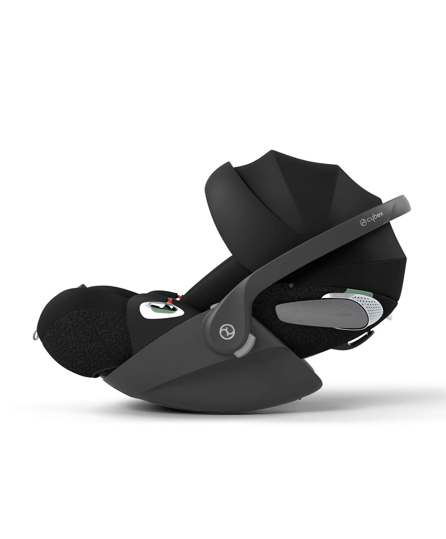 Cybex Balios Bundle with Cybex Cloud G i-Size Rotating Baby Car Seat & Rotating Base (7 Pieces) - Moon Black