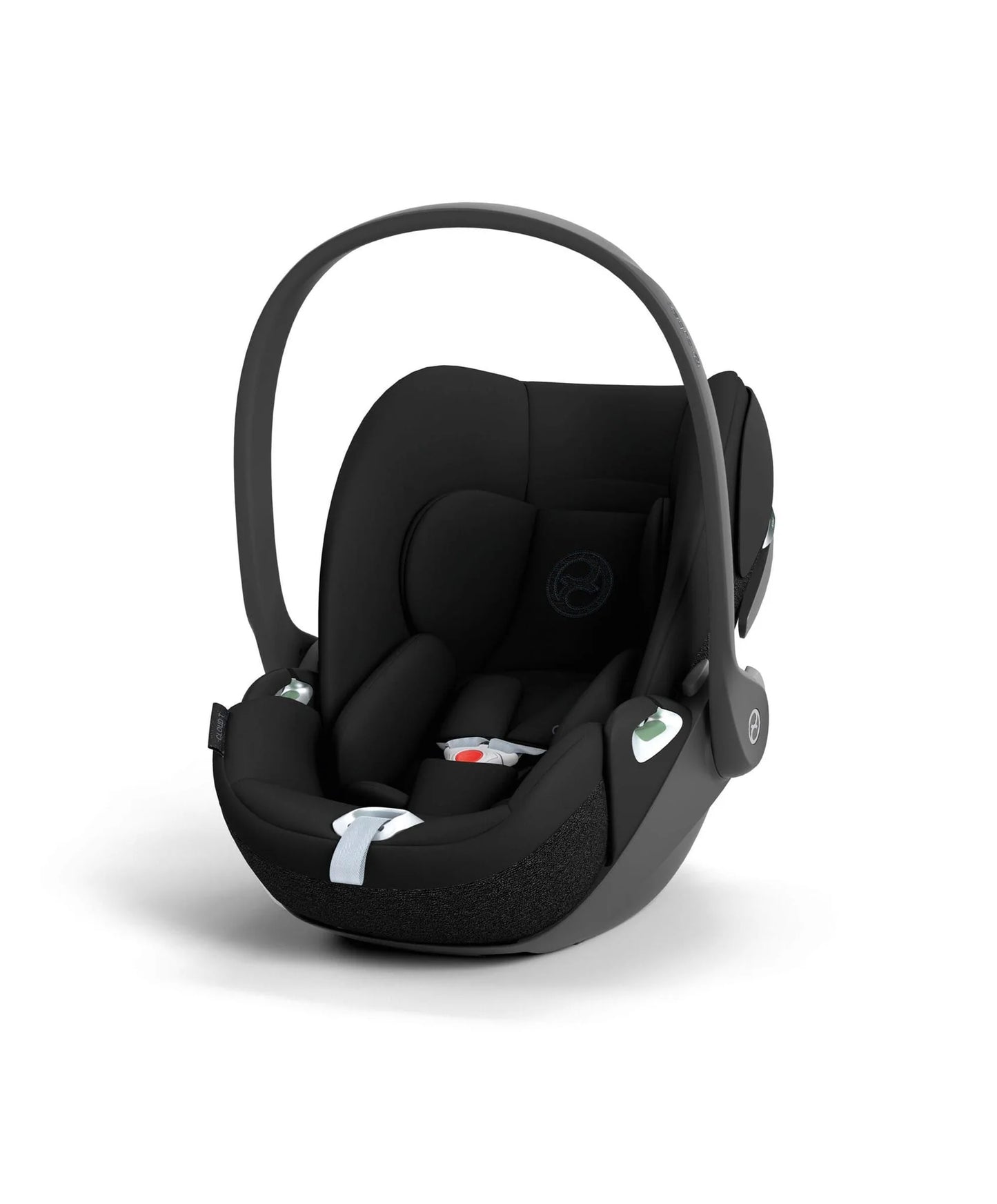 Cybex Balios Bundle with Cybex Cloud G i-Size Rotating Baby Car Seat & Rotating Base (7 Pieces) - Moon Black