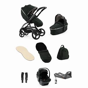 egg 3 Stroller Luxury 8 Piece Bundle with Cybex Cloud T Car Seat Bl Precious Little One Trading Limited