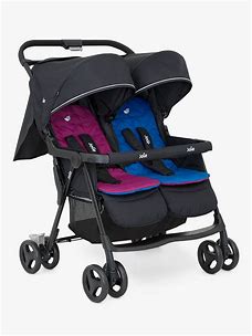 Joie Aire Twin Pushchair - Rosy & Sea