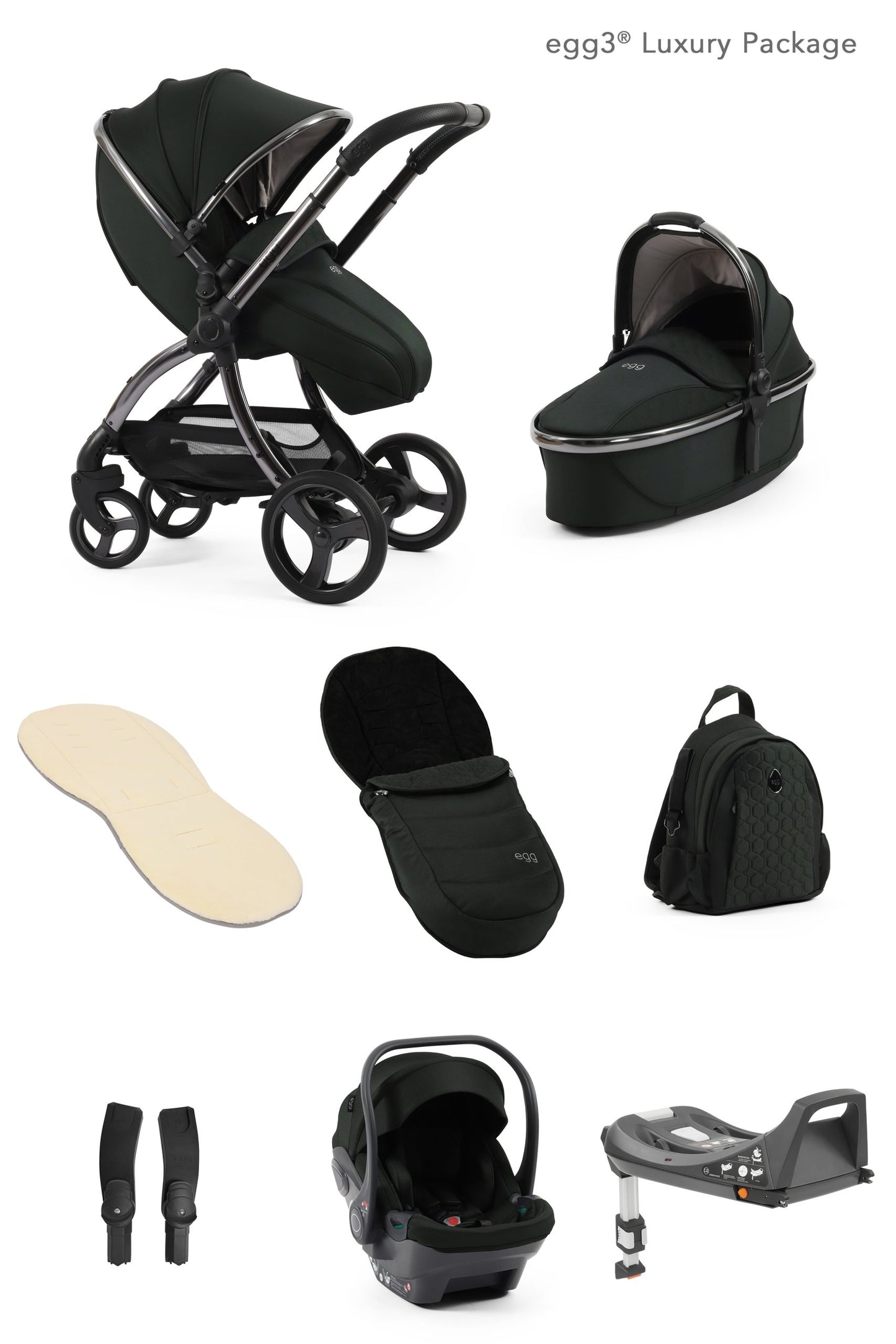 Egg® 3 Luxury Bundle - Black Olive