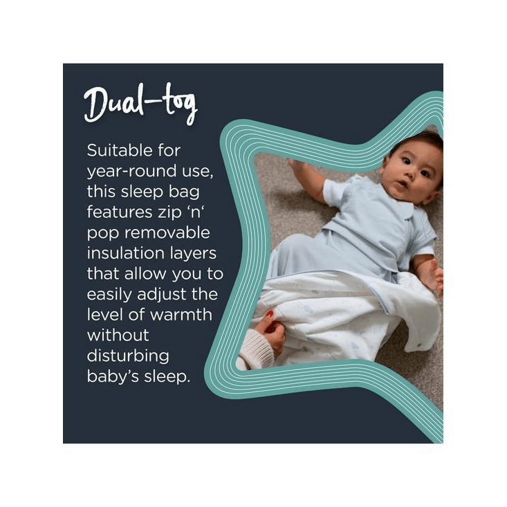 Tommee Tippee Gro Bag Sleepbag Moon Child 18 - 36 M 3.5 Tog